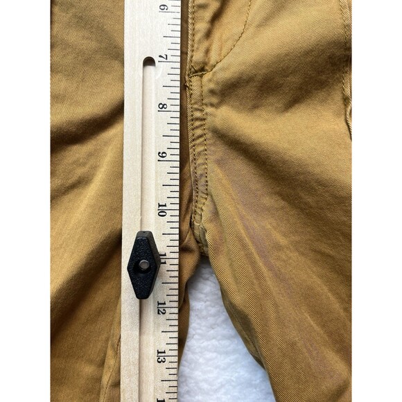 Anthropologie Chino Pants Womens 0 Cropped Pin Tuck Wide Leg Preppy Minimalist - Picture 6 of 8